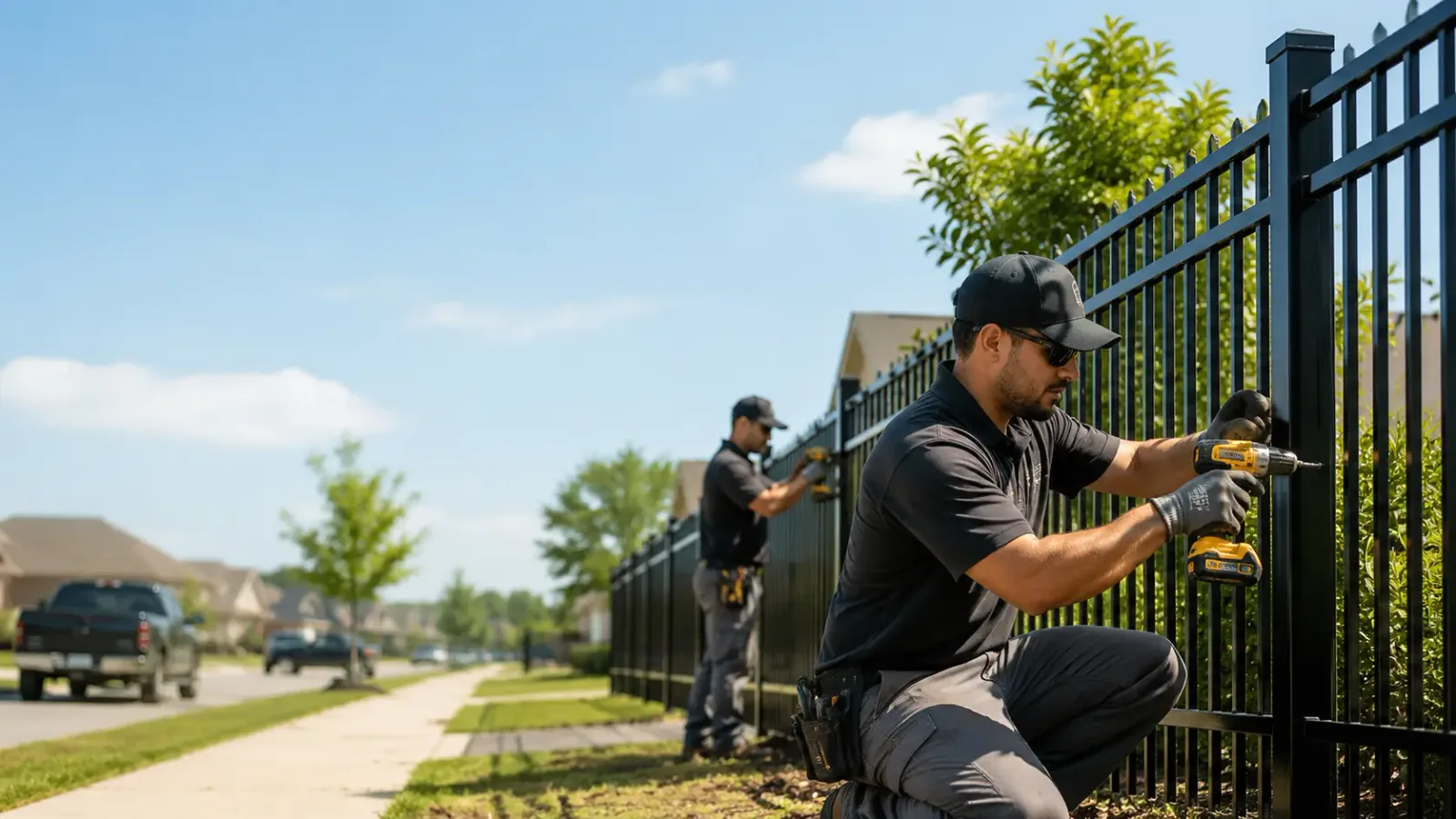 Metal Fence Installation in Rossville, TN